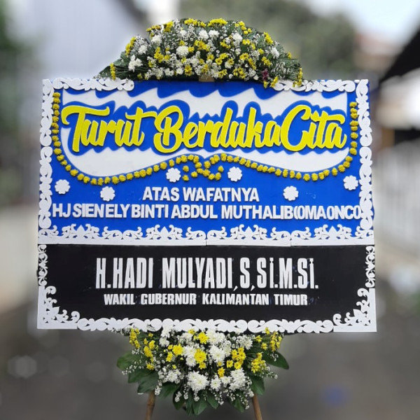 Karangan Bunga Duka Cita aula hotel luwansa palangkaraya